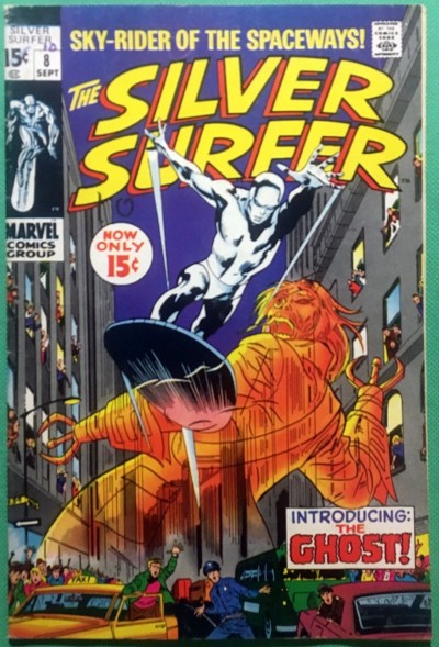 Silver Surfer (1968) #8 VG+ (4.5) Intro Ghost