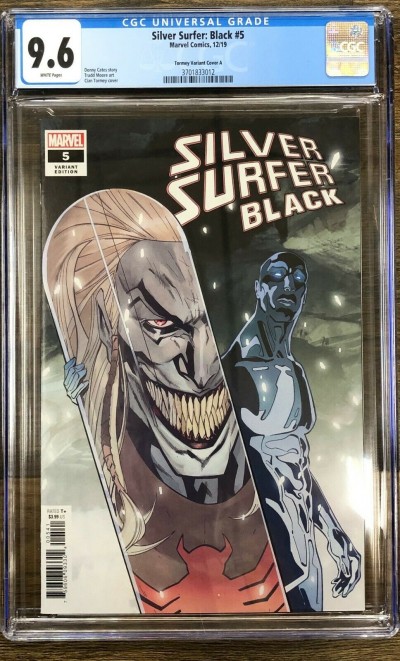 Silver Surfer Black (2019) #5 CGC 9.6 Tormey Null Variant Cover A (3701833012)