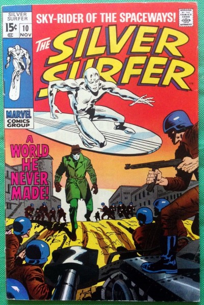 Silver Surfer (1968) #10 FN+ (6.5) "A World He Never Made"