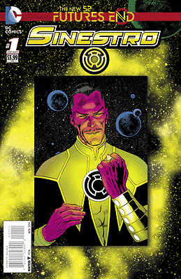 SINESTRO: FUTURES END (2014) #1 VF/NM-NM 3D LENTICULAR COVER THE NEW 52!