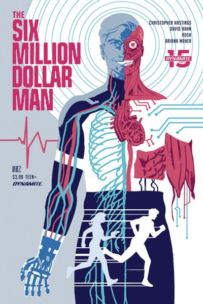 Six Million Dollar Man (2019) #2 VF/NM Michael Walsh Cover A Dynamite