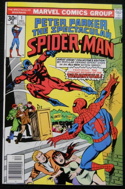 SPECTACULAR SPIDER-MAN #1 VF/NM 1977