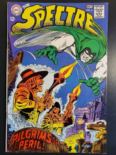 SPECTRE #6 (1968) FN+ (6.5) ANDERSON INKS DC COMICS |