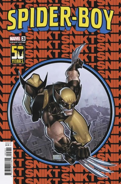 Spider-Boy (2023) #3 NM Wolverine 50th Anniversary Variant Cover