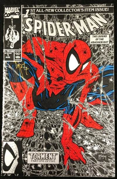 Spider-Man (1990) #1 NM (9.4) signed by Todd McFarlane 