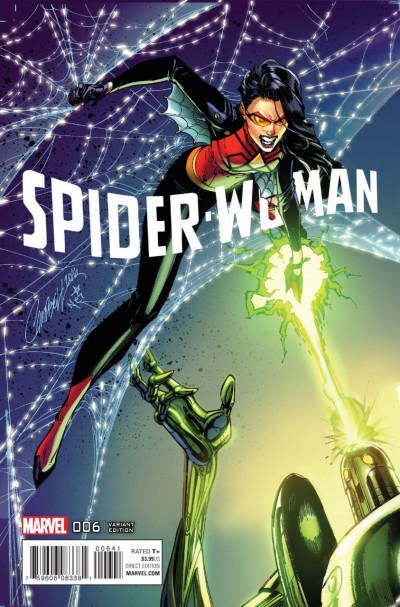 Spider-Woman (2015) #6 VF/NM J. Scott Campbell Connecting Variant Cover D