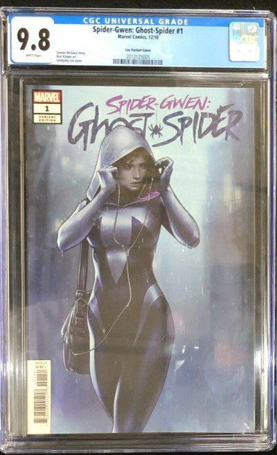 Spider-Gwen Ghost-Spider (2018) #1 CGC 9.8 Lee Variant (2012125005)