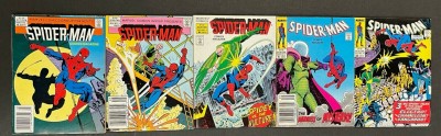 Spider-Man Comics Magazine (1987) #'s 2, 3, 4, 5, 10 VF (8.0) Lot of 5 Digests