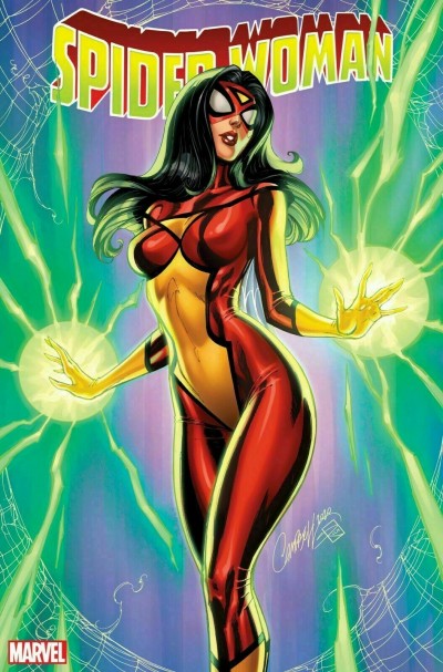 Spider-Woman (2020) #1 VF/NM-NM J Scott Campbell Variant Cover
