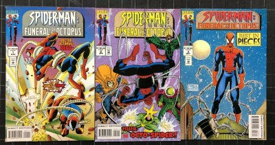 Spider-Man Funeral for an Octopus (1995) #1 2 3 FN/VF (7.0) complete set
