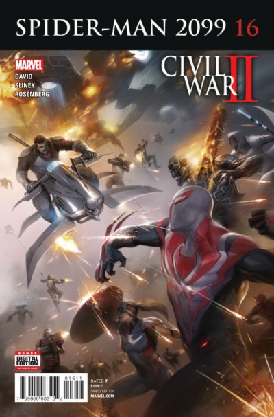 Spider-Man 2099 (2015) #1'6 VF/NM Mattina Cover Civil War II Tie-In