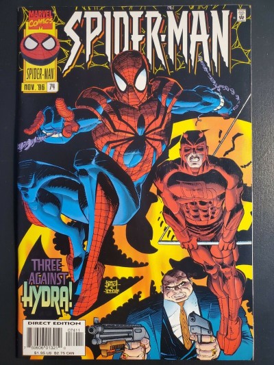 Spider-Man #74 (1996) NM (9.4) "Three Against Hydra" Daredevil appearance |