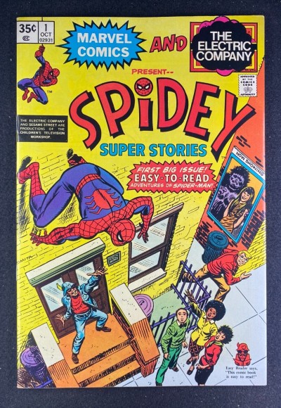 Spidey Super Stories (1974) #1 VF/NM (9.0) John Romita Sr The Electric Company