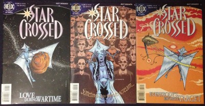 Star Crossed (1997) #1 2 3 complete set Matt Howarth DC Helix