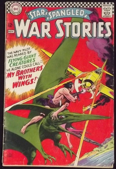 STAR SPANGLED WAR STORIES #129 GD/VG DINOSAUR COVER