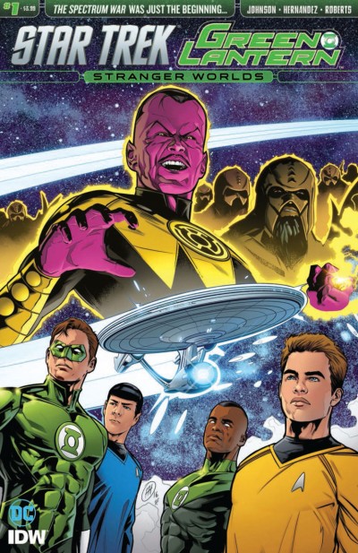 Star Trek/Green Lantern: Stranger World's (2016) #1 VF/NM IDW DC