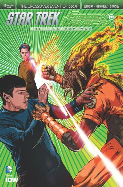 Star Trek/Green Lantern (2015) #3 of 6 VF/NM IDW Spectrum War