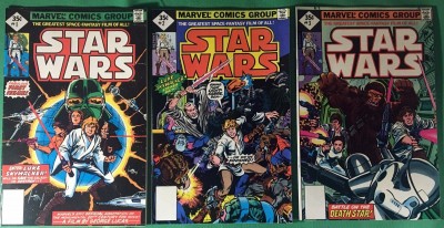 Star Wars (1977) 1 2 3 reprints from the Witman 3 pack Marvel Comics