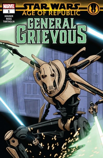 Star Wars: Age of Republic - General Grievous (2019) #1 VF/NM Paolo Rivera Cover