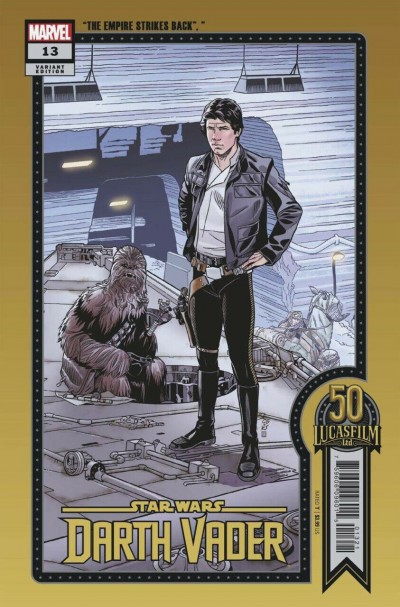 Star Wars: Darth Vader #13 VF/NM Lucasfilm 50th Anniversary Variant Cover
