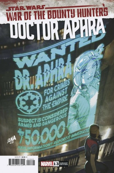 Star Wars: Doctor Aphra (2020) #13 NM Wanted Poster Variant Cover WOTBHs