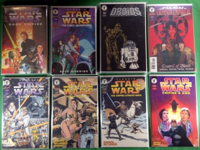 Star Wars Lot of 178 comics 29 sets 7 near complete sets 7 one shots Dark Horse