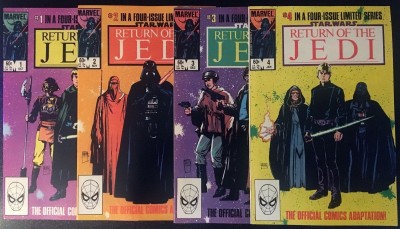 Star Wars Return of the Jedi (1983) 1 2 3 4 NM (9.4) complete high grade set 