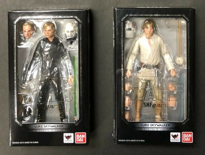 Star Wars SH Figurearts Luke Skywalker MIB lot of 2 Action Figures