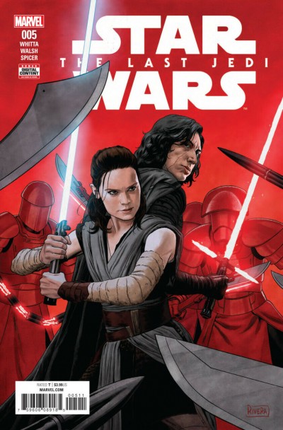 Star Wars: The Last Jedi Adaptation (2018) #5 of 6 VF+ Paolo Rivera Cover