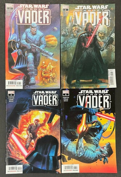 Star Wars: Target Vader (2019) #'s 1 2 3 6 VF+ Lot of 4 Books