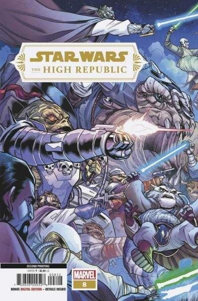 Star Wars: The High Republic (2021) #8 VF/NM Second Printing Variant Cover