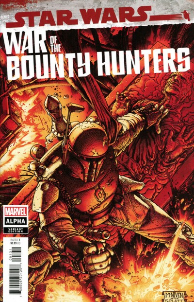 Star Wars: War of the Bounty Hunters Alpha (2021) #1 NM Crimson Armor Cover