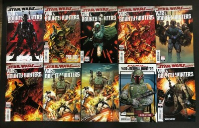 Star Wars: War of the Bounty Hunters (2021) #1 Variant Cover Lot Neal Adams