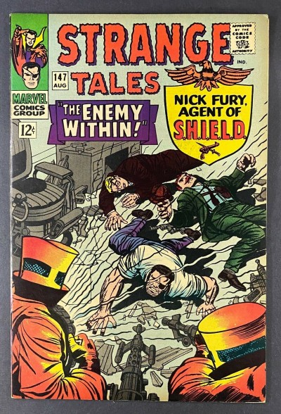 Strange Tales (1951) #147 VF (8.0) S.H.I.E.L.D. Nick Fury Don Heck 1st App A.I.M