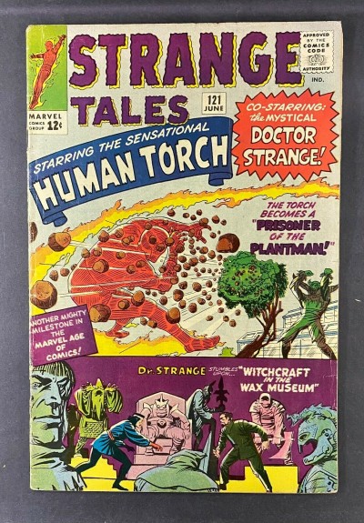 Strange Tales (1951) #121 VG/FN (5.0) Human Torch Doctor Strange Jack Kirby