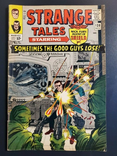 Strange Tales #138 (1965) VG/F (5.0) 1st appearance of Eternity! |