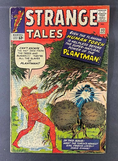 Strange Tales (1951) #113 VG (4.0) 1st Appearance Plantman Jack Kirby Dick Ayers