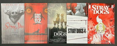 Stray Dogs (2021) #'s 1 2 3 4 5 Complete Set 2nd & 4th Printing Lot