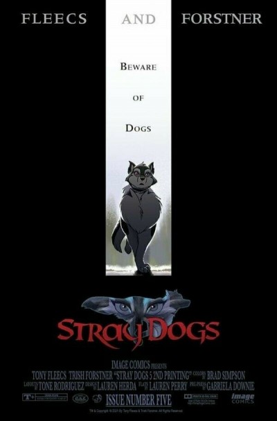 Stray Dogs (2021) #5 VF/NM 2nd Print Retailer Incentive "The Crow" Variant Cover