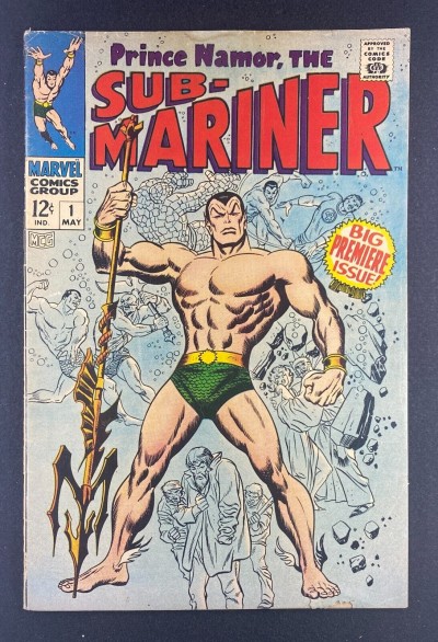 Sub-Mariner (1968) #1 VG (4.0) Origin Retold 1st Solo Series John Buscema Art