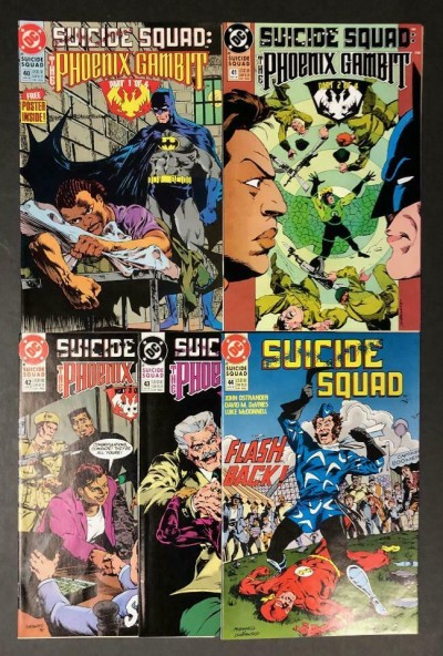 Suicide Squad (1987) #'s 40 41 42 43 44 "Phoenix Gambit" VF/NM Set Batman
