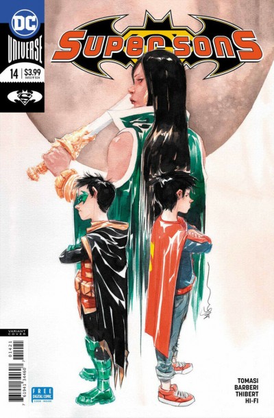 Super Sons (2017) #14 VF+ (8.5) Dustin Nguyen variant cover B DC Universe 