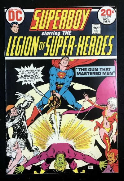 Superboy (1949) #199 VF- (7.5) starring Legion of Super-Heroes