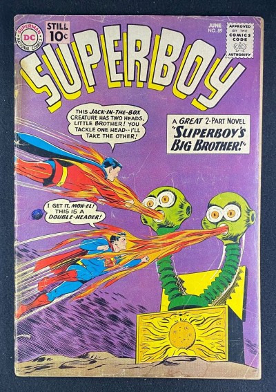 Superboy (1949) #89 GD (2.0) Origin/1st App Mon-El 2nd Phantom Zone App