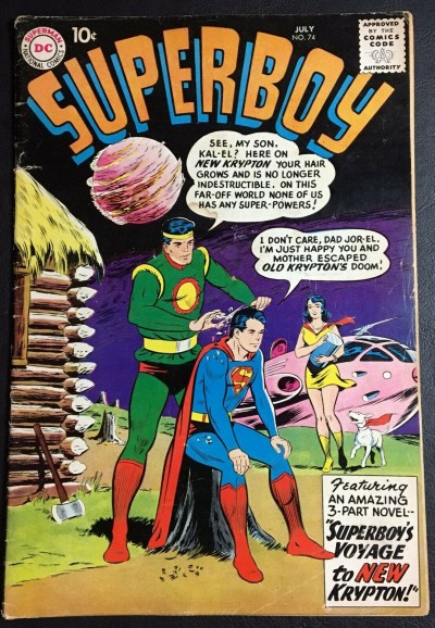 Superboy (1949) #74 VG (4.0) Voyage to New Krypton