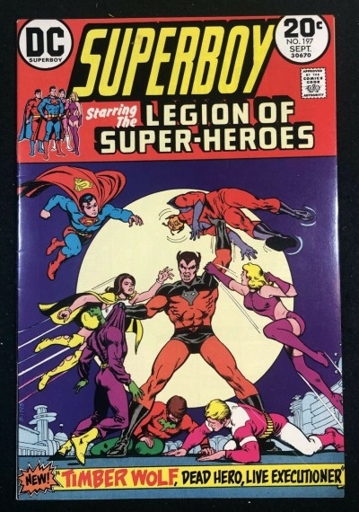 Superboy (1949) #197 VF- (7.5) starring and begins Legion of Super-Heroes