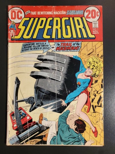 Supergirl #1 (1972) Good (2.0) First Zatanna solo story in backup key issue|