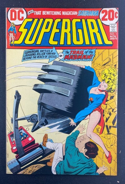Supergirl (1972) #1 VF- (7.5) 1st Solo Series Zatanna Back-Up Stories Begin