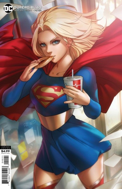 Supergirl (2016) #40 NM (9.4) Derrick Chew Variant Cover B