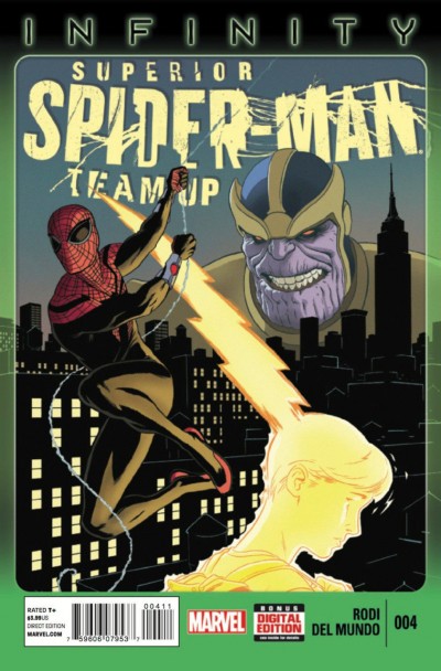 SUPERIOR SPIDER-MAN TEAM-UP #4 VF+ - VF/NM INFINITY MARVEL NOW!